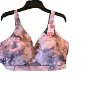 NWT Cacique Collection Bra Lined No-Wire Comfort Bliss Full Coverage 44 DDD New